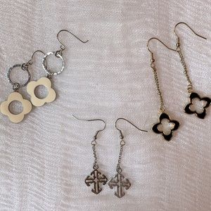Bundle of 3 Pairs of Earrings - NWOT